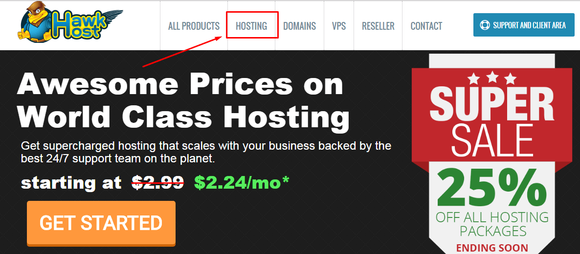 Hướng dẫn mua Hawk Host và cài đặt WordPress nhanh chóng