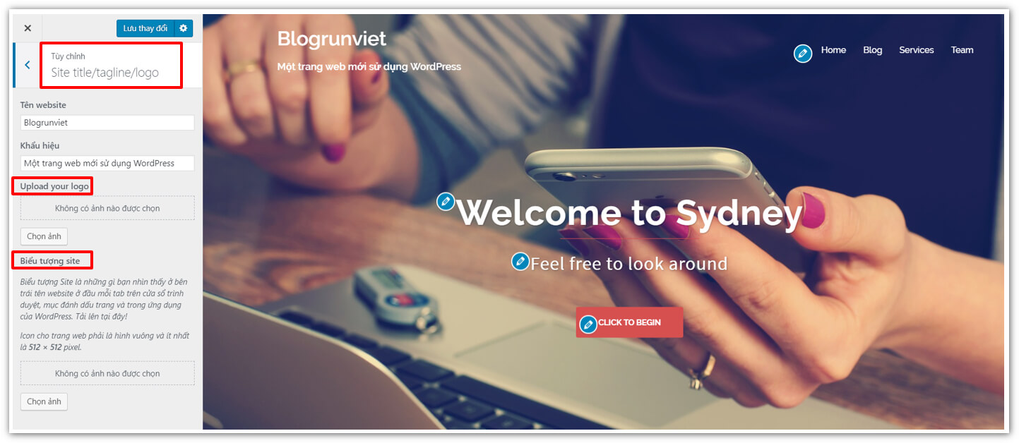 Chỉnh sửa giao diện WordPress 1