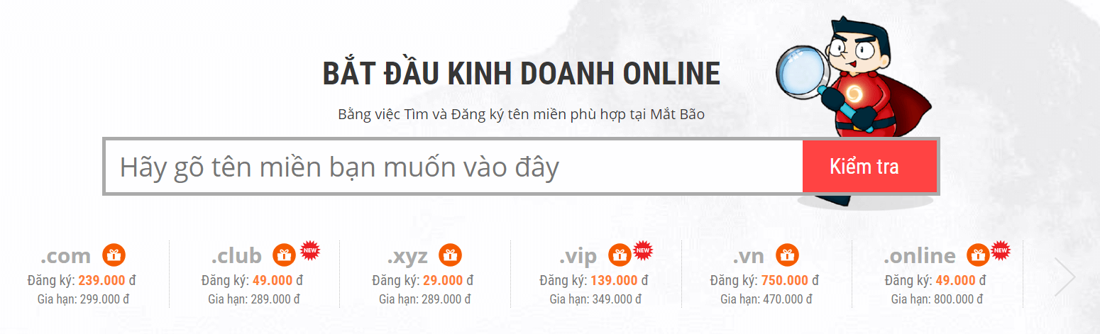 nên mua tên miền ở đâu nhỉ
