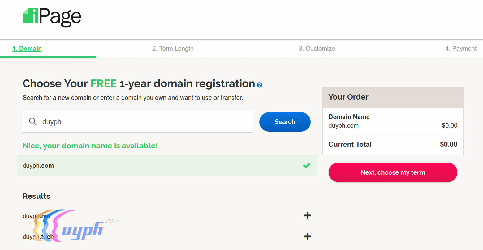 cách mua ipage và cài đặt wordpress