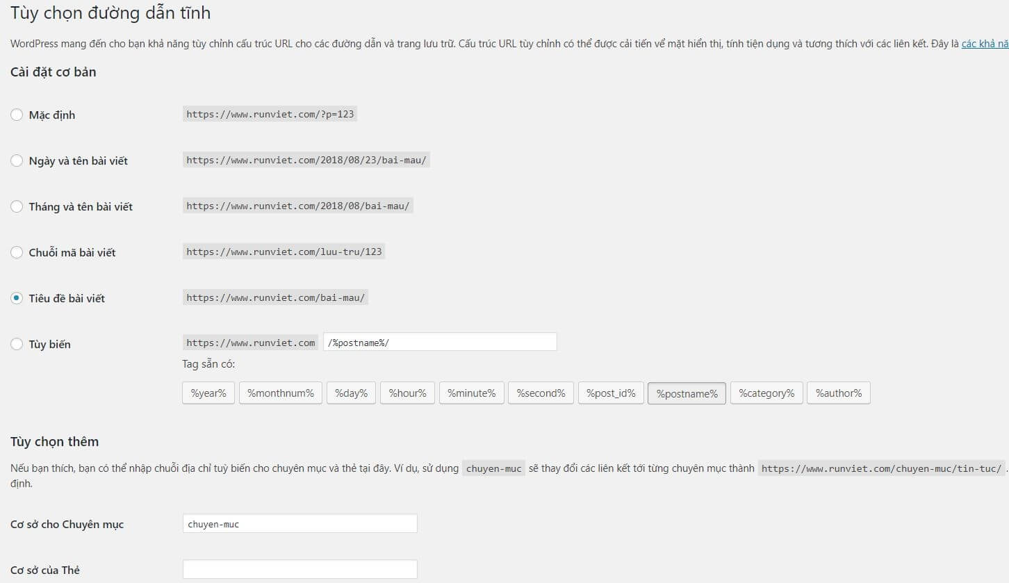 Sáu bước thiết lập ban đầu cho trang Website của bạn 3