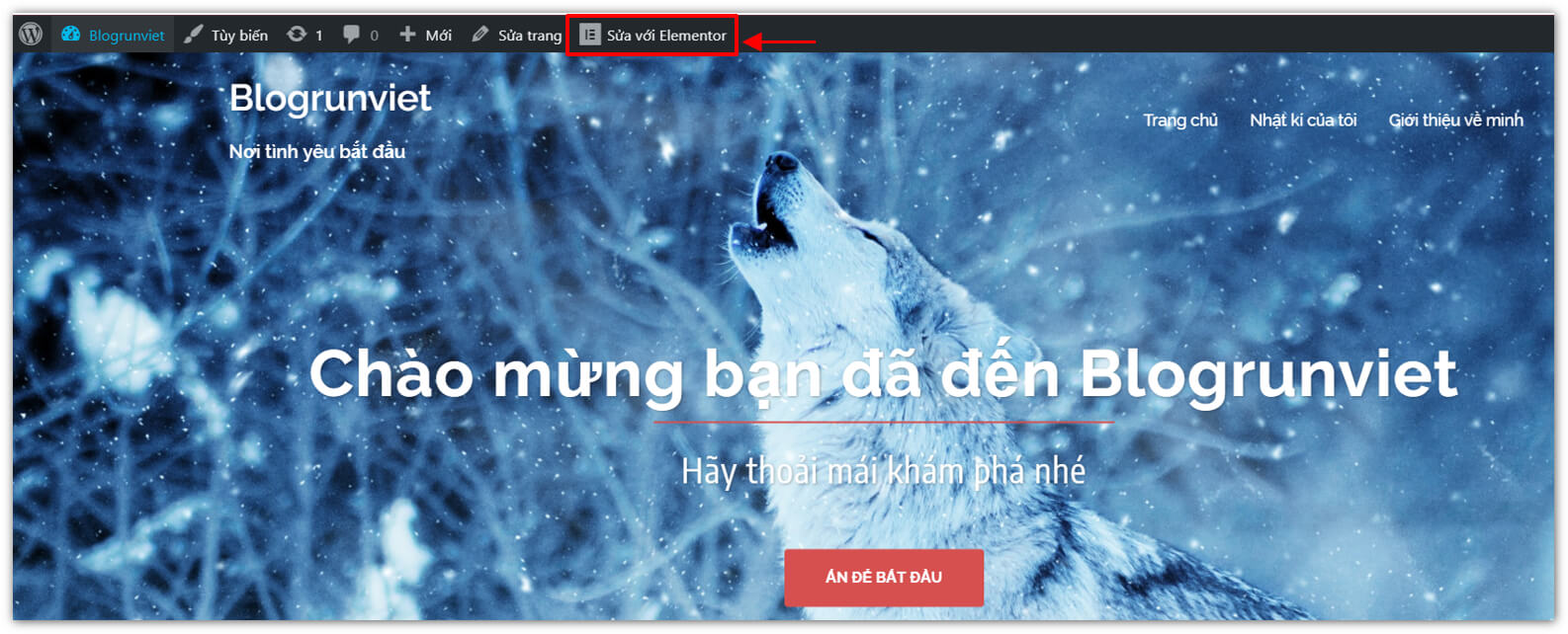 Cách thiết kế trang chủ trong WordPress